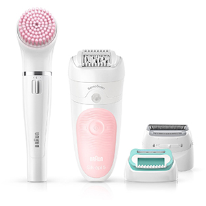 Эпилятор Braun Silk-epil Beauty Set 5 5-875 Wet & Dry white