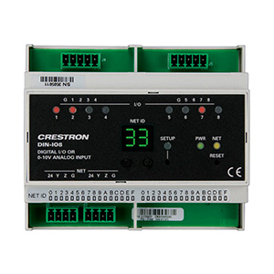 Модуль Crestron DIN-IO8