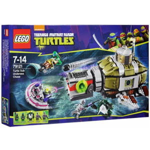 Конструктор Lego Teenage Mutant Ninja Turtles 79121 Преследование на подводной лодке черепашек