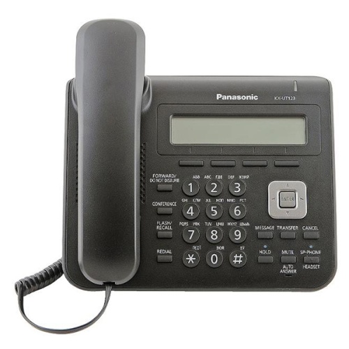 VoIP-телефон Panasonic KX-UT123RU-B